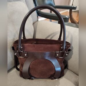 Ferragamo Brown Leather Handbag
